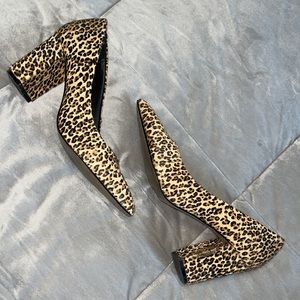 Leopard heels
